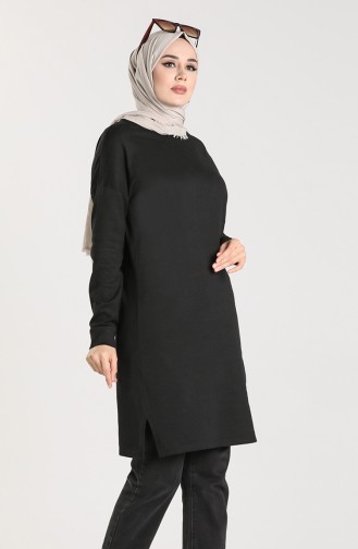 Oversize Tunik 30022-01 Siyah
