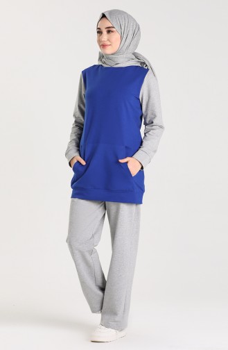 Gray Trainingspak 0298-01