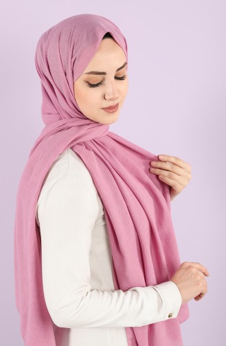 Poly Plain Cotton Shawl 1422-02 Magenta 1422-02