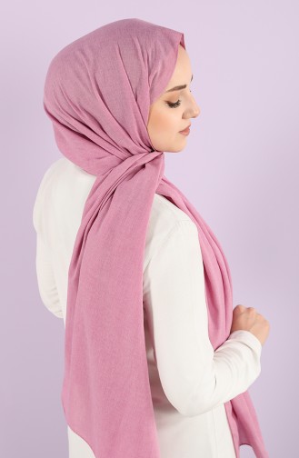 Poly Plain Cotton Shawl 1422-02 Magenta 1422-02