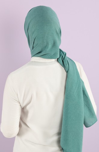 Poly Plain Cotton Shawl 1422-12 Sea Green 1422-12