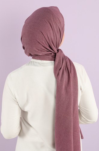 Poly Plain Cotton Shawl 1422-18 Dark Damson 1422-18