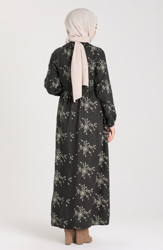 Robe Hijab Fumé 21K8190-02