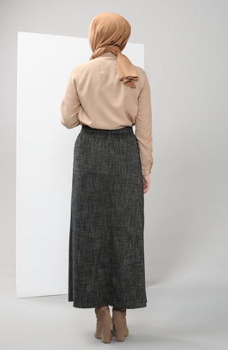 Jupe Noir 4374ETK-01
