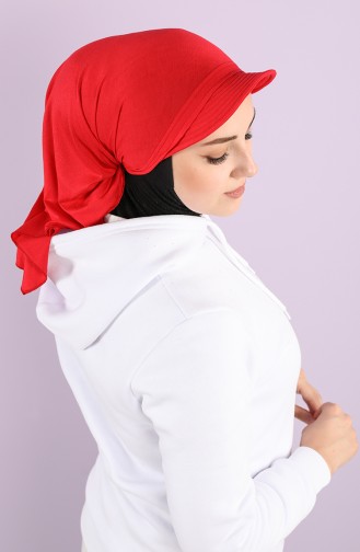 Siperlikli Bandana B0040-15 Kırmızı