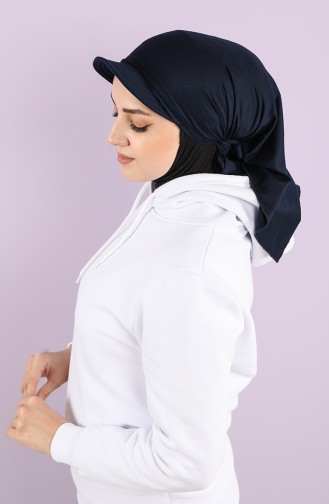 Siperlikli Bandana B0040-01 Lacivert