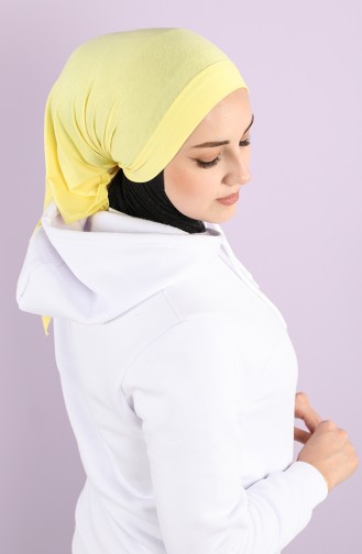 Chapeau et Bandana Jaune 0045-16