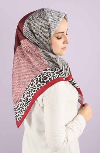 Claret red Hoofddoek 15235-02