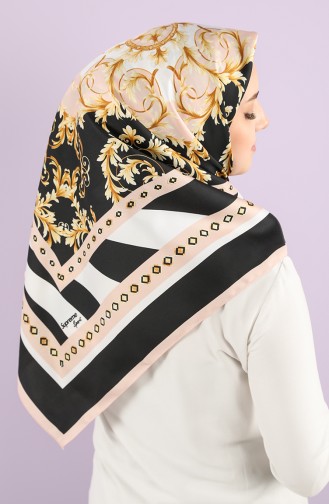 Black Hoofddoek 15236-08