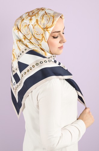 Navy Blue Hoofddoek 15236-11