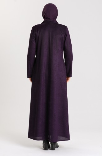 Purple Abaya 0106A-06