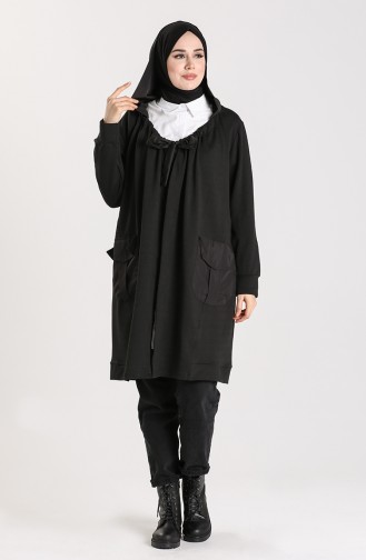 Paraşüt Kumaş Kap 11202-01 Siyah