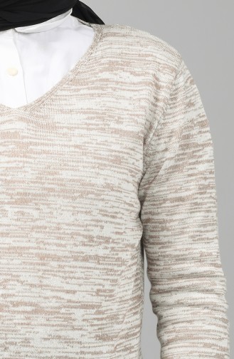 Beige Sweater 9114-01