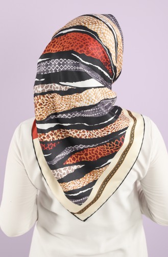 Art Scarf Mask Combination -art-esp-16 Cream Tile 16