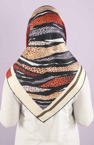 Art Scarf Mask Combination -art-esp-16 Cream Tile 16