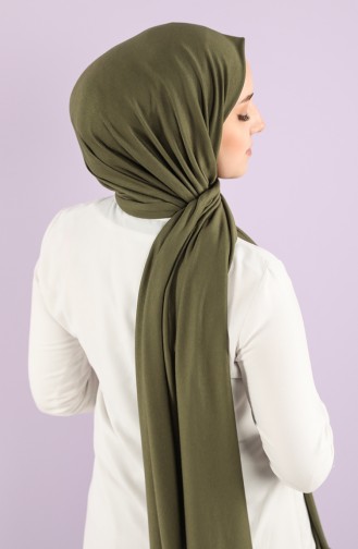 Plain Mina Combed Shawl 14905-05 Khaki 14905-05