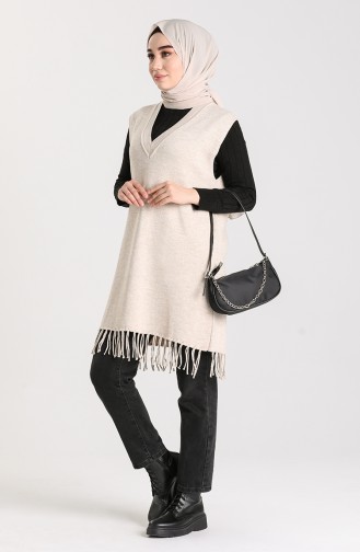 Beige Pullover 4257-02