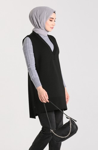 Schwarz Pullover 4261-05