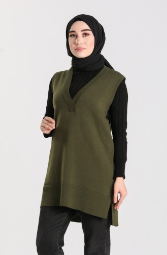 Khaki Pullover 4261-07