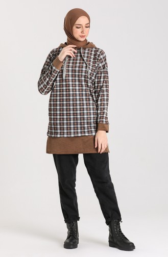 Brown Sweatshirt 9027-01