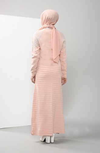Robe Hijab Poudre 8221-06