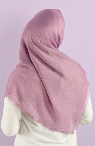 Plain Flamed Cotton Scarf 15230-04 Lilac 15230-04