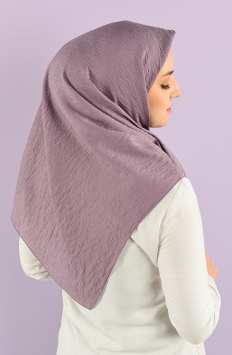 Karaca Plain Silvery Viscose Scarf 90747-05 Light Damson 90747-05