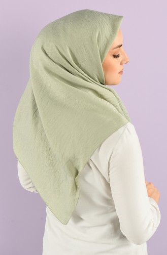 Karaca Plain Silvery Viscose Scarf 90747-11 Mint Green 90747-11