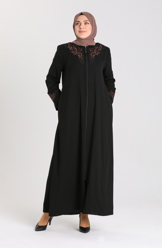 Black Abaya 1572-01