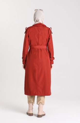 Brick Red Trenchcoat 5069-02