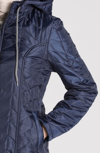 Manteau Bleu Marine 0132-01