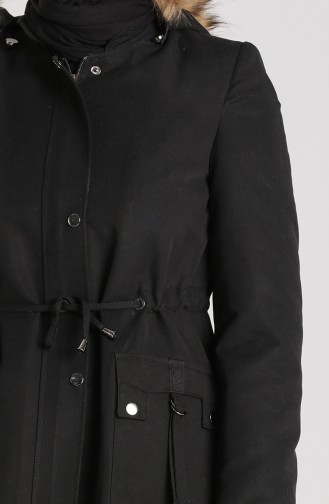 معطف أسود 4122-01