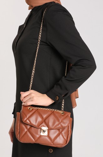 Brick Red Shoulder Bags 10114-06