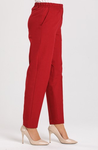 Claret red Broek 5346-04