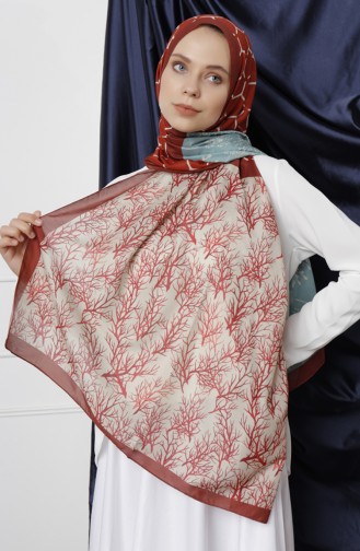 Brick Red Shawl 20-10854-09