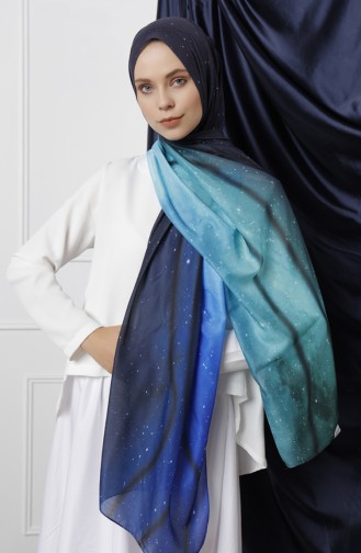 Blue Shawl 20-11086-01