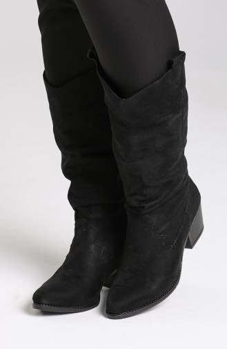 Black Boots-booties 0520-01