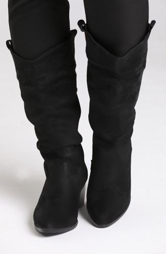 Black Boots-booties 0520-01
