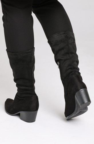 Black Boots-booties 0524-01