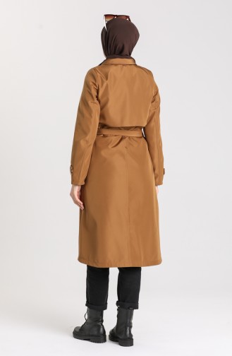 Tobacco Brown Trench Coats Models 0001-06