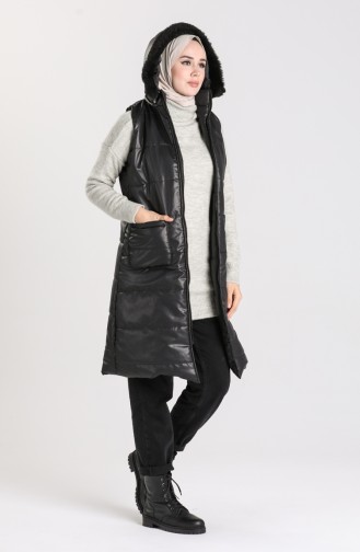 Schwarz Strickjacke 1053D-01