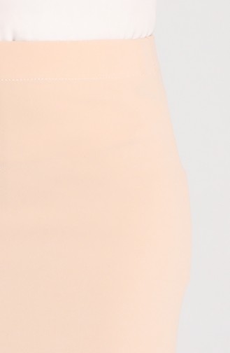 Straight Pencil Skirt 2286-02 Beige 2286-02