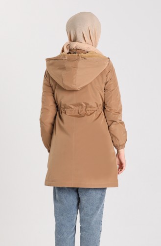 Beige Coats 4112-01