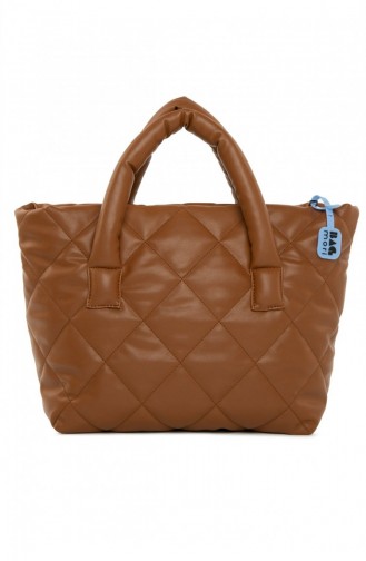 Bagmori quilted İnflatable Bag M000003894 Matte Tobacco 8682166063246