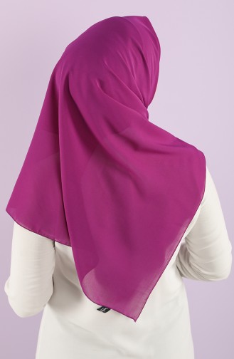 Plain Crepe Scarf 15238-01 Purple 15238-01