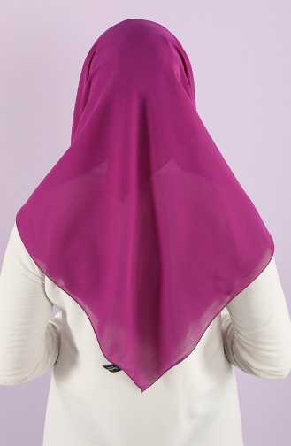 Plain Crepe Scarf 15238-01 Purple 15238-01