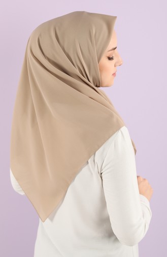 Plain Crepe Scarf 15238-07 Mink 15238-07