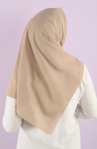 Plain Crepe Scarf 15238-07 Mink 15238-07