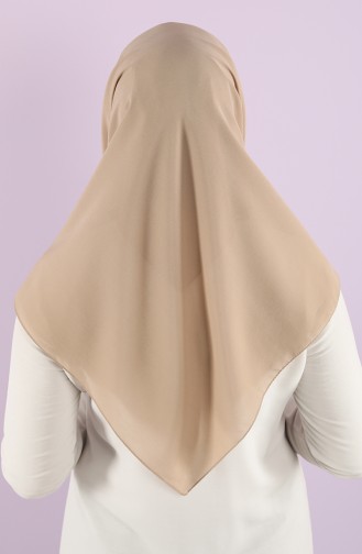 Plain Crepe Scarf 15238-07 Mink 15238-07