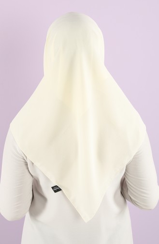 Plain Crepe Scarf 15238-13 Cream 15238-13